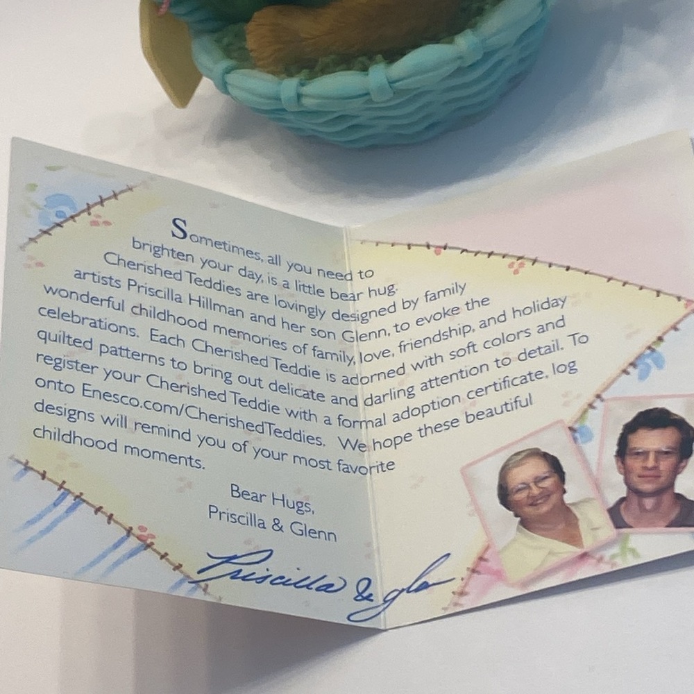 NEW! Cherished Teddies, Betty Lou, Special Delivery - Picture 8 of 16